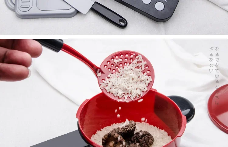 Set For Kids Girl Cooking Kitchen Toys Baby Cutting Fruit Cooking Kitchen Utensils Children’s Simulation Education Pretend Play